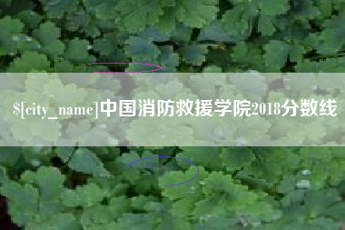 雄安新区中国消防救援学院2018分数线
