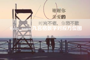 雄安新区九宫格数字对应方位图