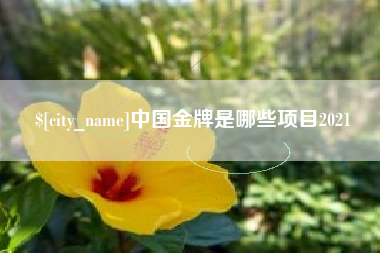 雄安新区中国金牌是哪些项目2021