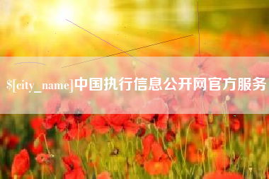 雄安新区中国执行信息公开网官方服务