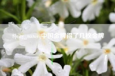 雄安新区中国金牌得了几枚金牌