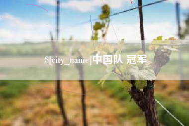 雄安新区中国队 冠军