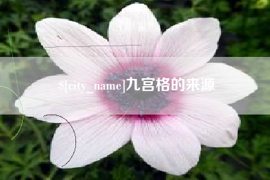 雄安新区九宫格的来源