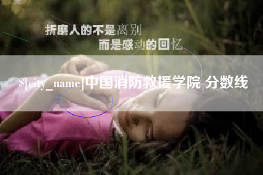 雄安新区中国消防救援学院 分数线