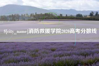 雄安新区消防救援学院2020高考分数线