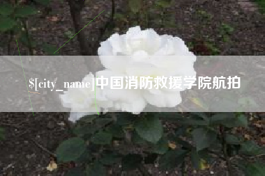 雄安新区中国消防救援学院航拍