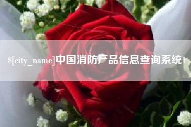 雄安新区中国消防产品信息查询系统1