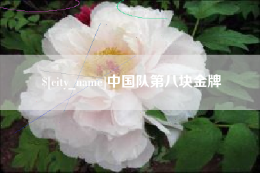 雄安新区中国队第八块金牌